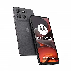 Смартфон Motorola Moto G15 XT2521-3 8 ГБ 512 ГБ Gravity Grey (без зарядного пристрою) - Фото 1