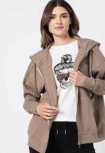 Світшот ONLWANTED LT L/S ZIP SWEAT HOODIE SWT 15244836-Atmosphere ONLY  M - Фото 1