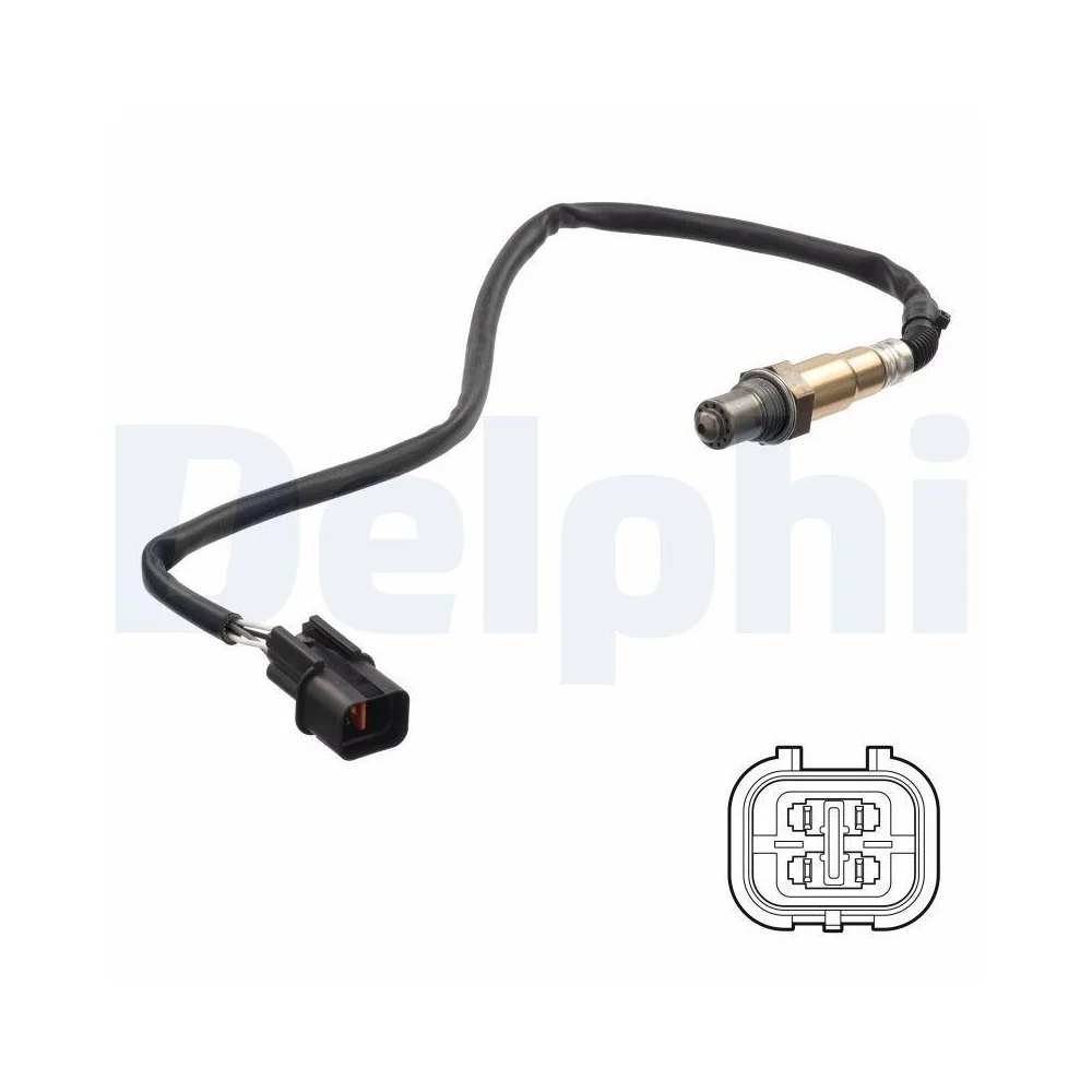 Лямбда-зонд Delphi ES21287-12B1 для KIA после катализатора, фото №1 Лямбда-зонд Delphi ES21287-12B1 для KIA после катализатора, фото №1