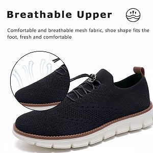 Кроссовки Sudychen Breeze Urban Мужские Сетка Оксфорды Легкие Повседневные Слипоны Дышащие Элегантные Wearbreeze synthetic.ua - Фото 1