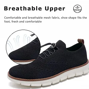 Кроссовки Sudychen Breeze Urban Мужские Сетка Оксфорды Легкие Повседневные Слипоны Дышащие Элегантные Wearbreeze synthetic.ua - Фото 1