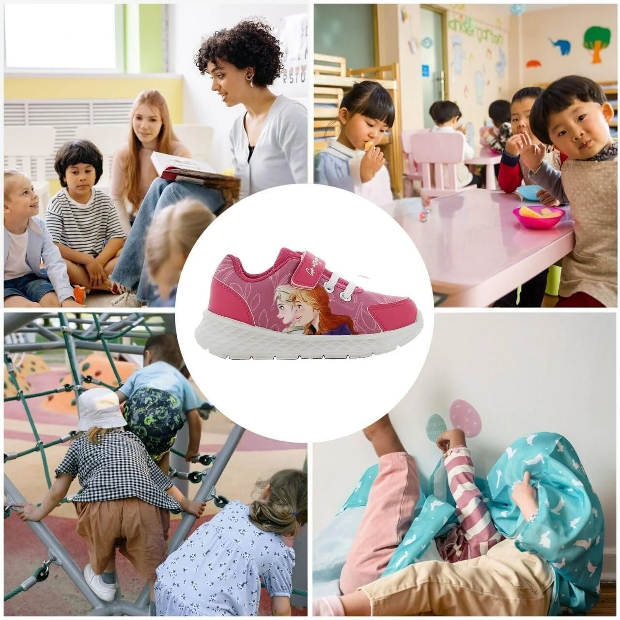 Кросівки Leomil Frozen ELSA, Кросівки ELSA для дівчинки, Ідеально підходить для школи та дозвілля, фото №2