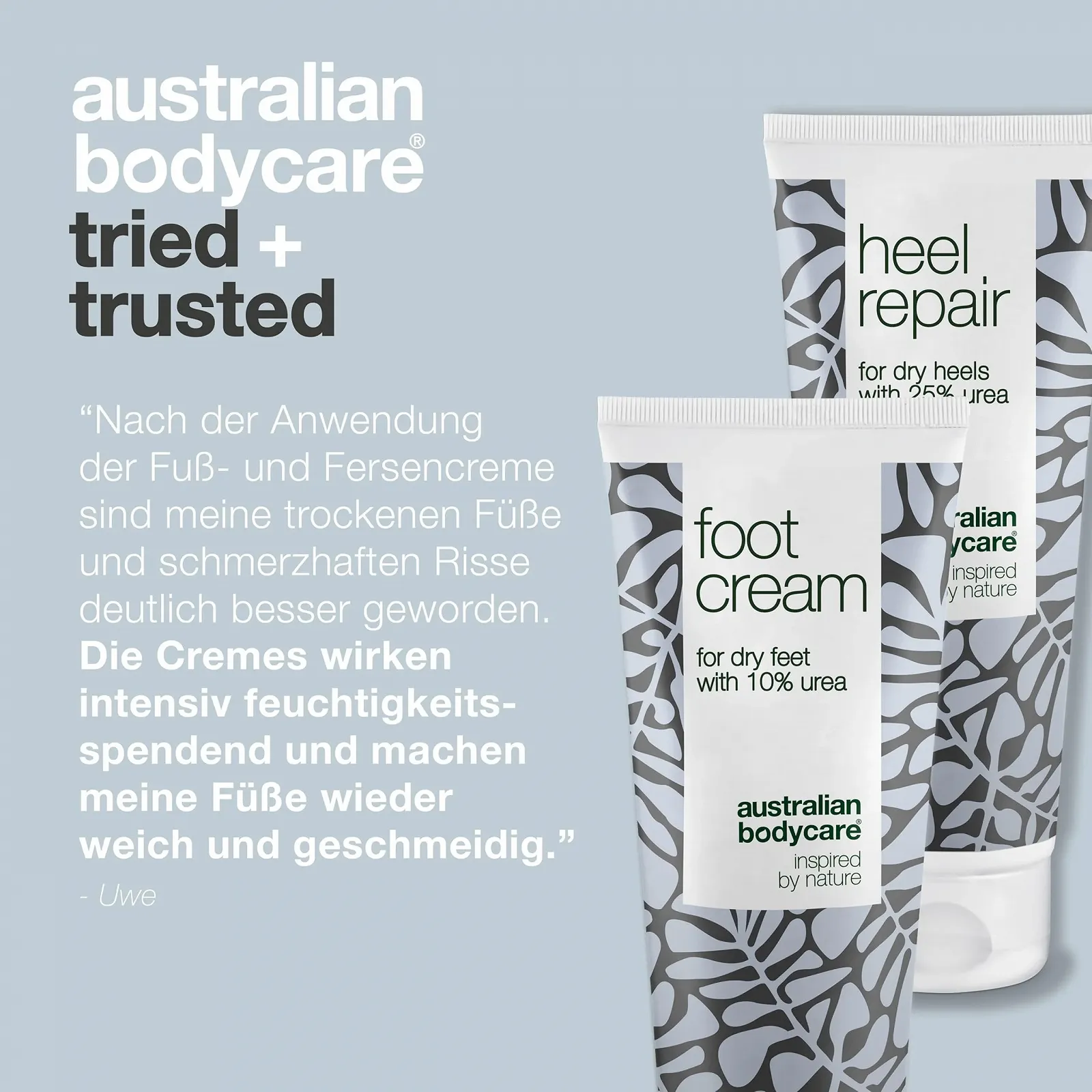 Набор для ухода за ногами Australian Bodycare Foot Care Duo с мочевиной 10% и 25%, фото №5
