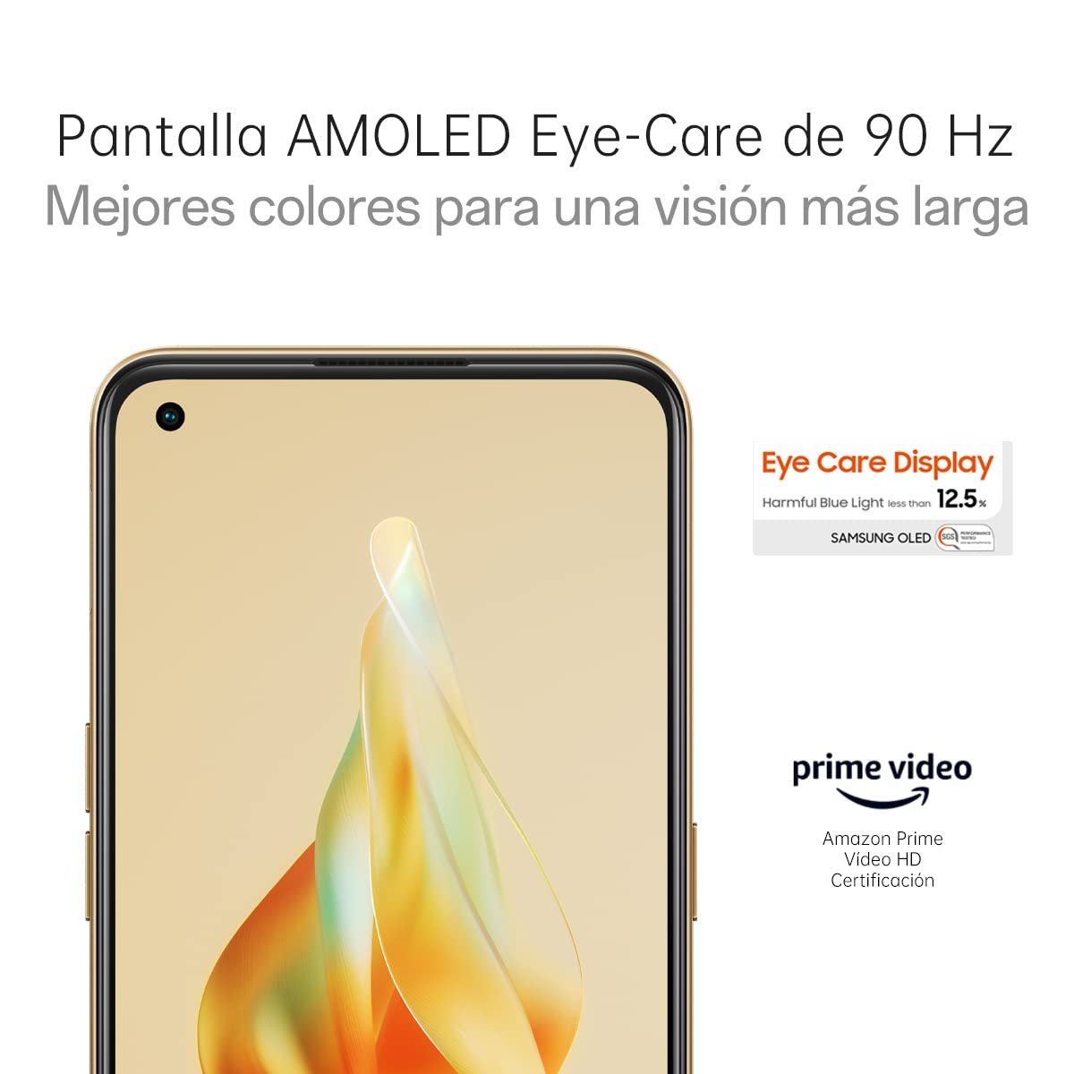 Смартфон Oppo Reno 8T 8GB+128GB 100MP+2MP 5000mAh 33W Black, фото №6