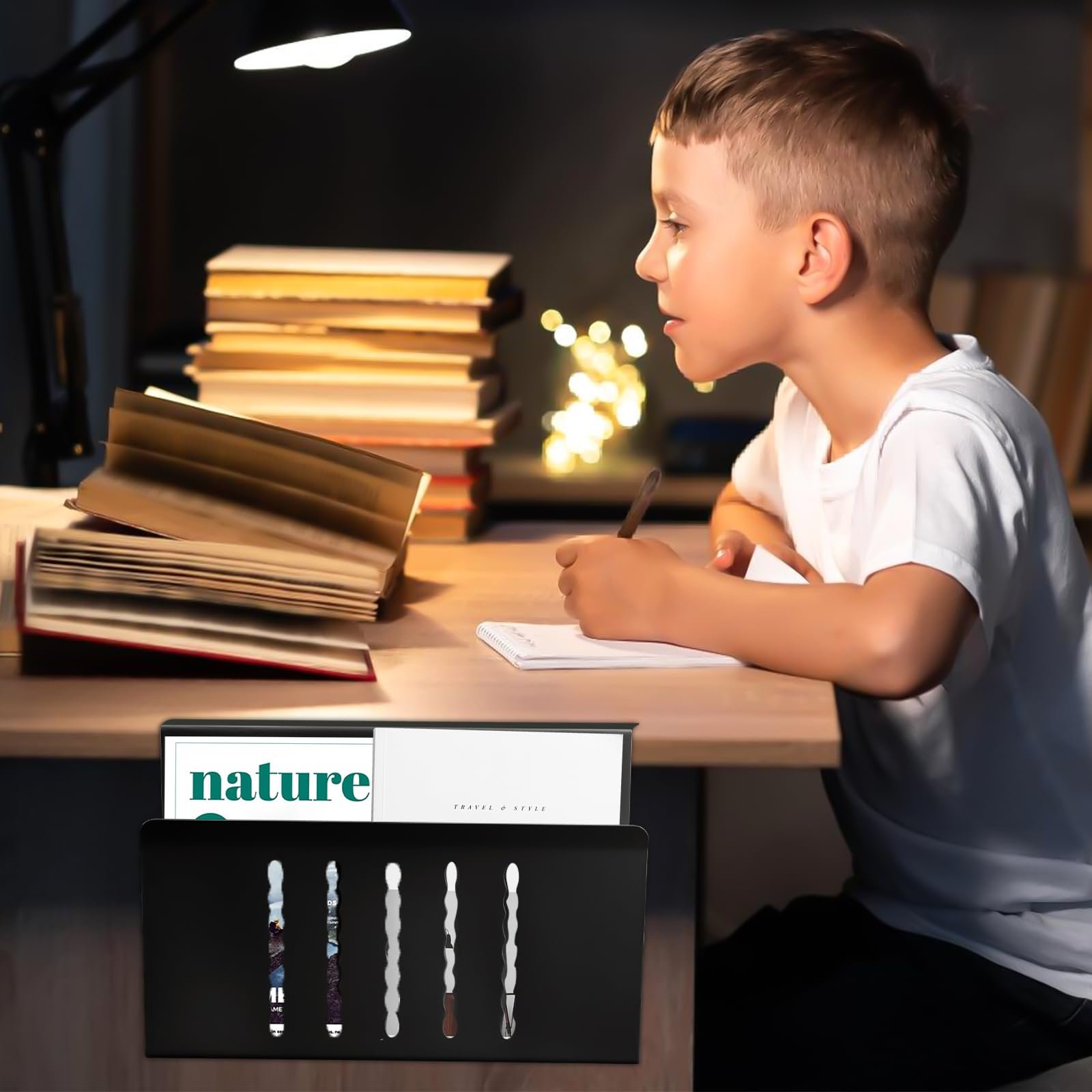 Настенный органайзер для ноутбука, Черный, фото №7