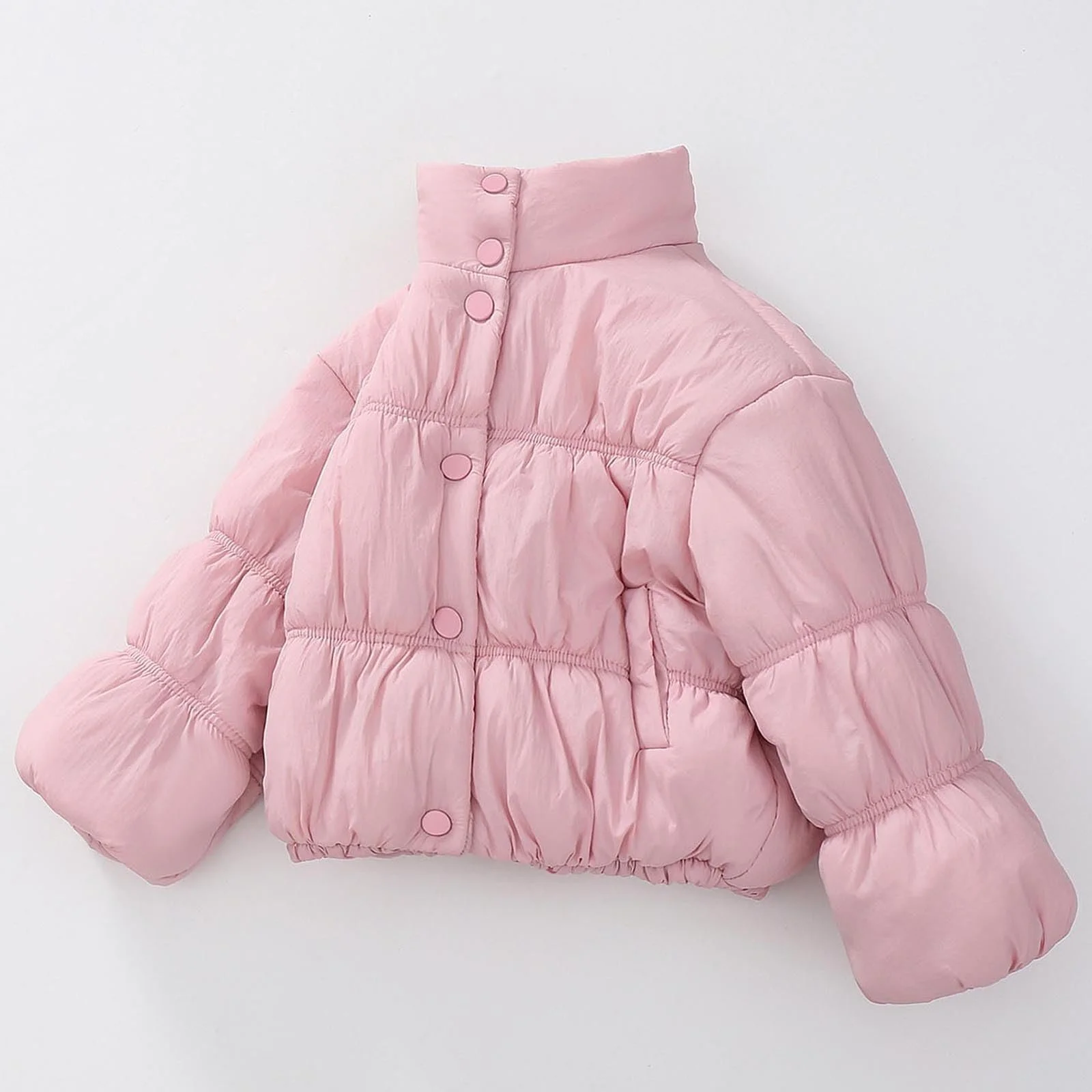 Дитяча зимова куртка з капюшоном стьобана тепла на бавовняній підкладці, фото №3 Дитяча зимова куртка з капюшоном стьобана тепла на бавовняній підкладці, фото №3