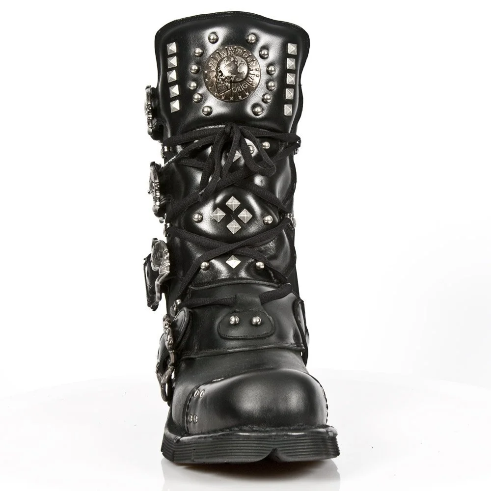Черевики New Rock Comfort Light m.1474 – S1 Чорні, фото №3