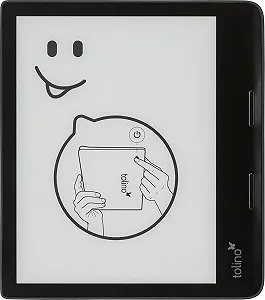 Електронна книга 8" Tolino Epos 3 / 32 ГБ / Android 8.1 / Wi-Fi / Сенсорний E-Ink екран (1440 × 1920) / Налаштовувана яскравість / Вологозахищеність IPX8 / Чорна - Фото 1