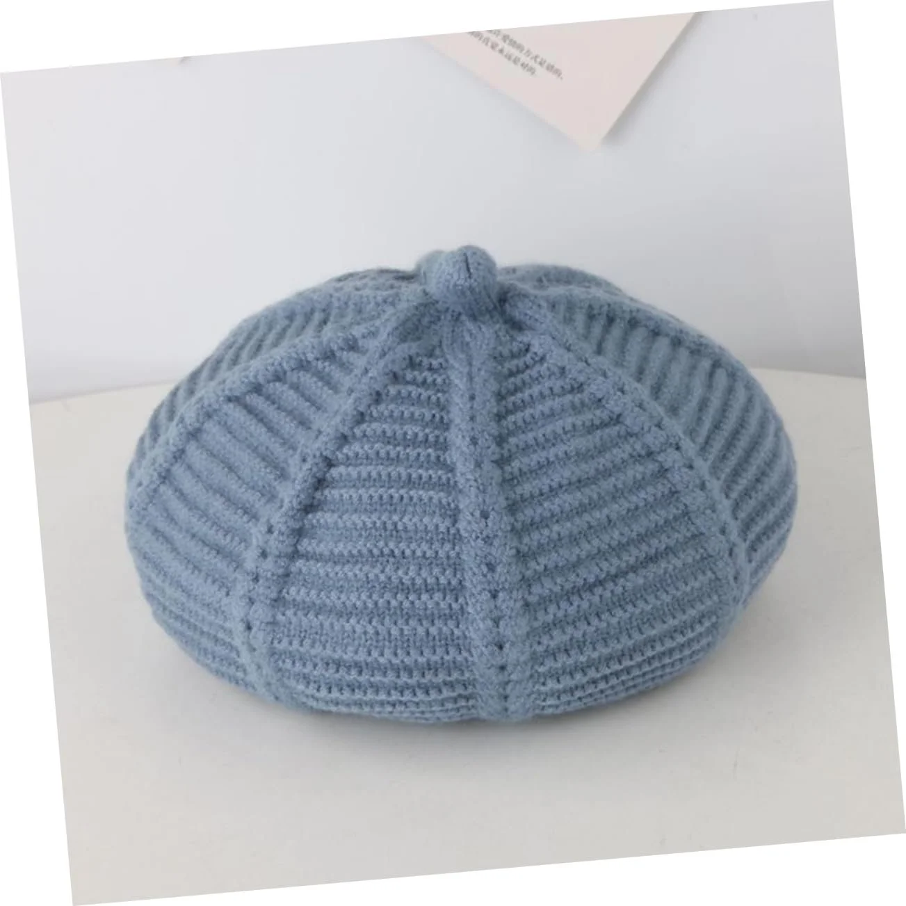 Берет Вовняний PACKOVE Для Дівчат Осінній Зимовий, фото №4