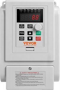 Частотный преобразователь VEVOR AT1-2200X / 3 HP / 2.2 кВт / 10 А / 0-400 Гц / Серый цена на synthetic.ua - Фото 1 Частотный преобразователь VEVOR AT1-2200X / 3 HP / 2.2 кВт / 10 А / 0-400 Гц / Серый synthetic.ua - Фото 1