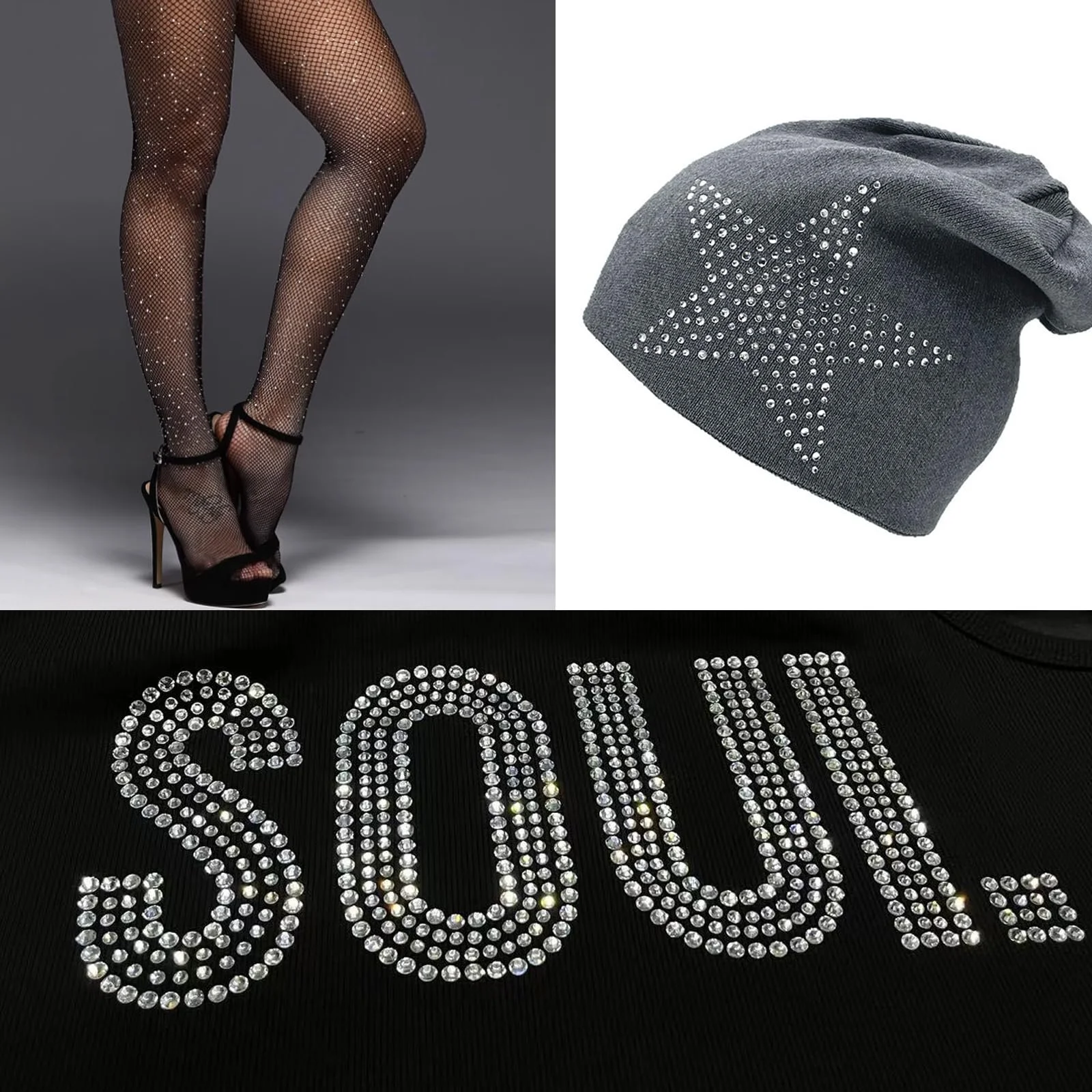 Стрази Термоклейкі Круглі AA 2.8 мм (SS10) Білі, Набір 2880 шт., фото №6