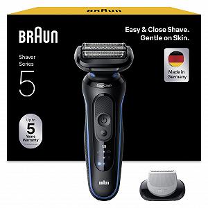 Электробритва Braun Series 5 52-B1600s с насадкой для тела Синий - Фото 1