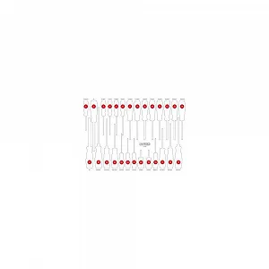 Пенопластовая вставка для органайзера KS TOOLS 811.0027-97 - Фото 1