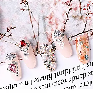 Стразы для ногтей Блестки Темно-синий Круглый 1440шт synthetic.ua - Фото 1