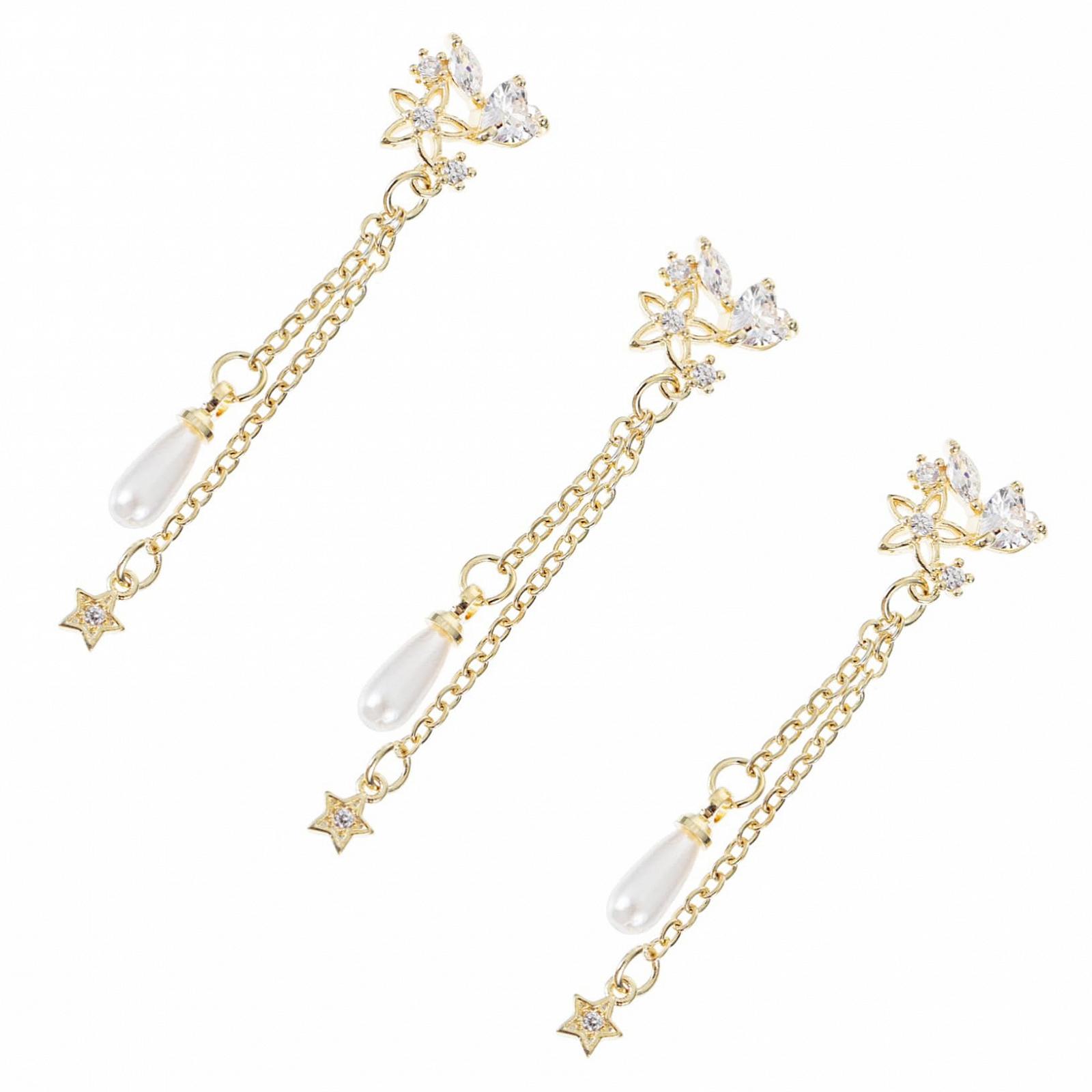 Стразы для ногтей LALAFINA 3шт 3D Наклейки для дизайна ногтей Стразы для ногтей Блестящие наклейки для ногтей Цепочка Кристалл Шарм Свадебный дизайн Модный орнамент Циркон, фото №1 Стразы для ногтей LALAFINA 3шт 3D Наклейки для дизайна ногтей Стразы для ногтей Блестящие наклейки для ногтей Цепочка Кристалл Шарм Свадебный дизайн Модный орнамент Циркон, фото №1