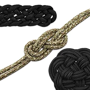 Мотузка Navaris Survival 4 мм, 30,5 м, універсальна, чорна synthetic.ua - Фото 1