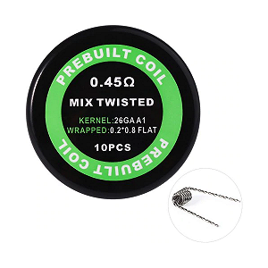 Набор спиралей для Бака PREBUILT Coil Mix Twisted Kanthal 0.45 ohm - Фото 1