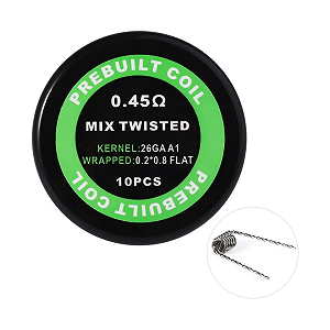 Набор спиралей для Бака PREBUILT Coil Mix Twisted Kanthal 0.45 ohm