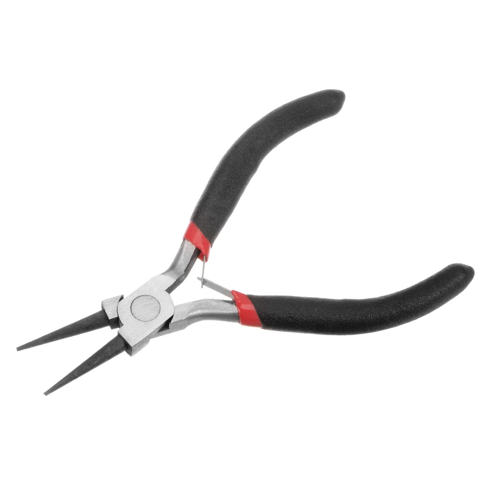 Мини круглогубцы sourcing map 4,5 дюйма Конические плоскогубцы с черной пластиковой ручкой для изготовления ювелирных изделий и рукоделия, фото №3 Мини круглогубцы sourcing map 4,5 дюйма Конические плоскогубцы с черной пластиковой ручкой для изготовления ювелирных изделий и рукоделия, фото №3