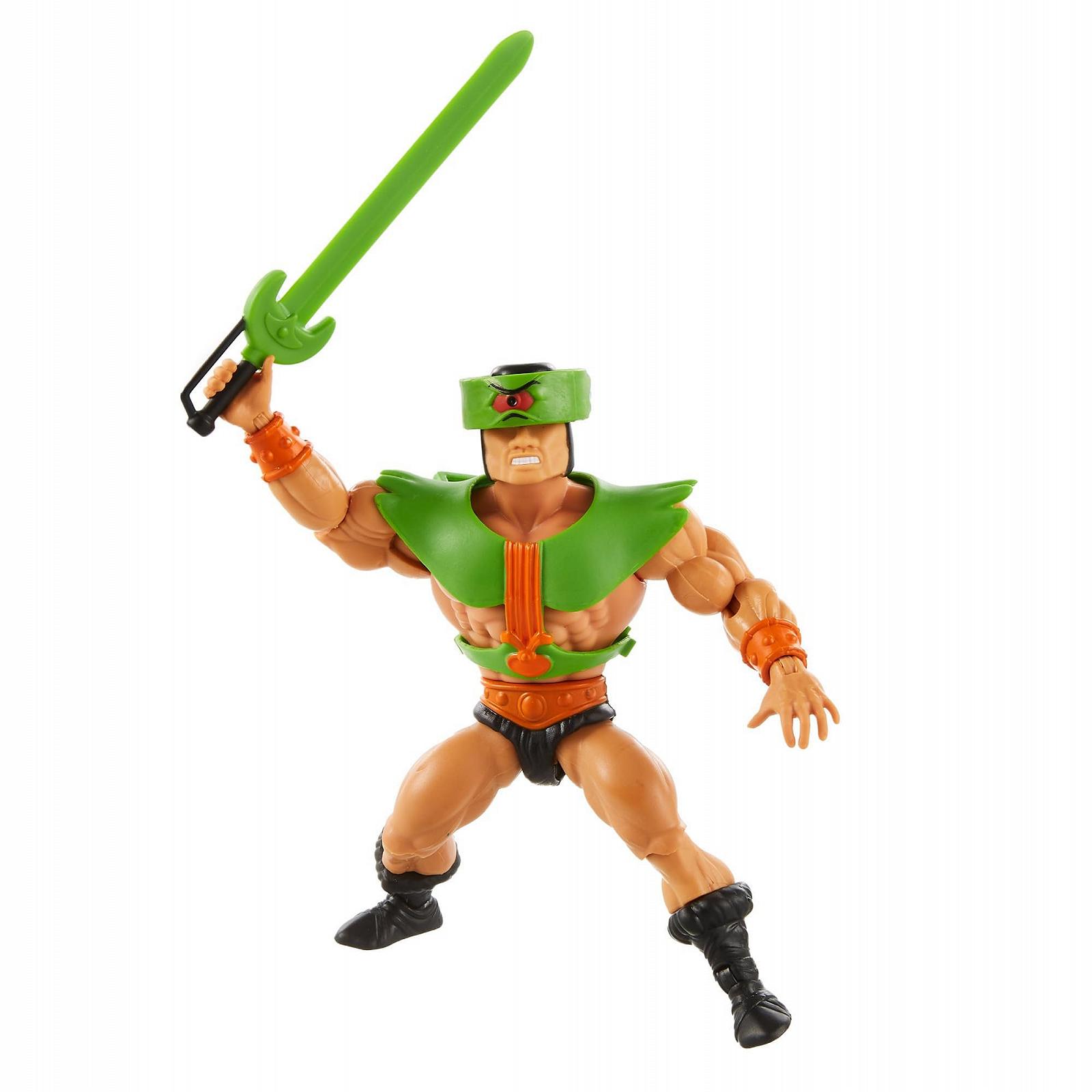 Фигурка Masters of the Universe Origins Tri-Klops Трехокий Злодей Motu 16 Шарниров 14 см с Аксессуарами, фото №1