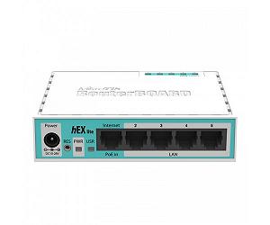 Роутер MikroTik hEX lite RB750r2 5 LAN 10/100Mb - Фото 1