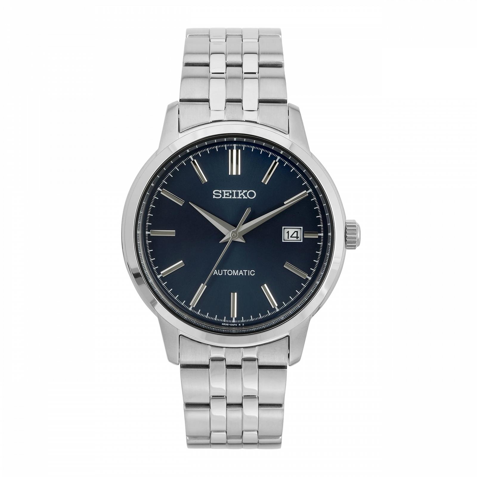 Мужские аналоговые часы Seiko SRPH87K1, серебристый, браслет, фото №1