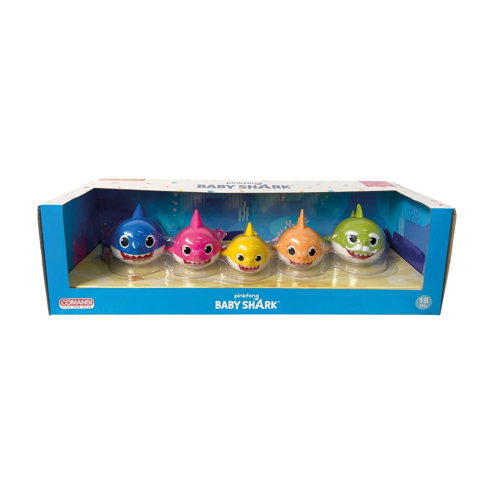 Набор фигурок Comansi Baby Shark Collection Set 5 шт, фото №1
