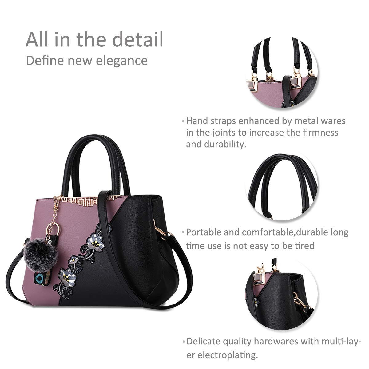 Сумка Nicole & Doris Тоут Женская, фото №6