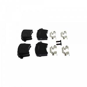 Комплект гальмівних колодок, дискове гальмо BOSCH 0 986 494 612 для MERCEDES-BENZ RENAULT synthetic.ua - Фото 1