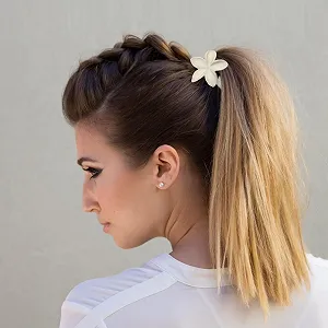 Заколка для волос Цветок для женщин Аксессуары Акула synthetic.ua - Фото 1