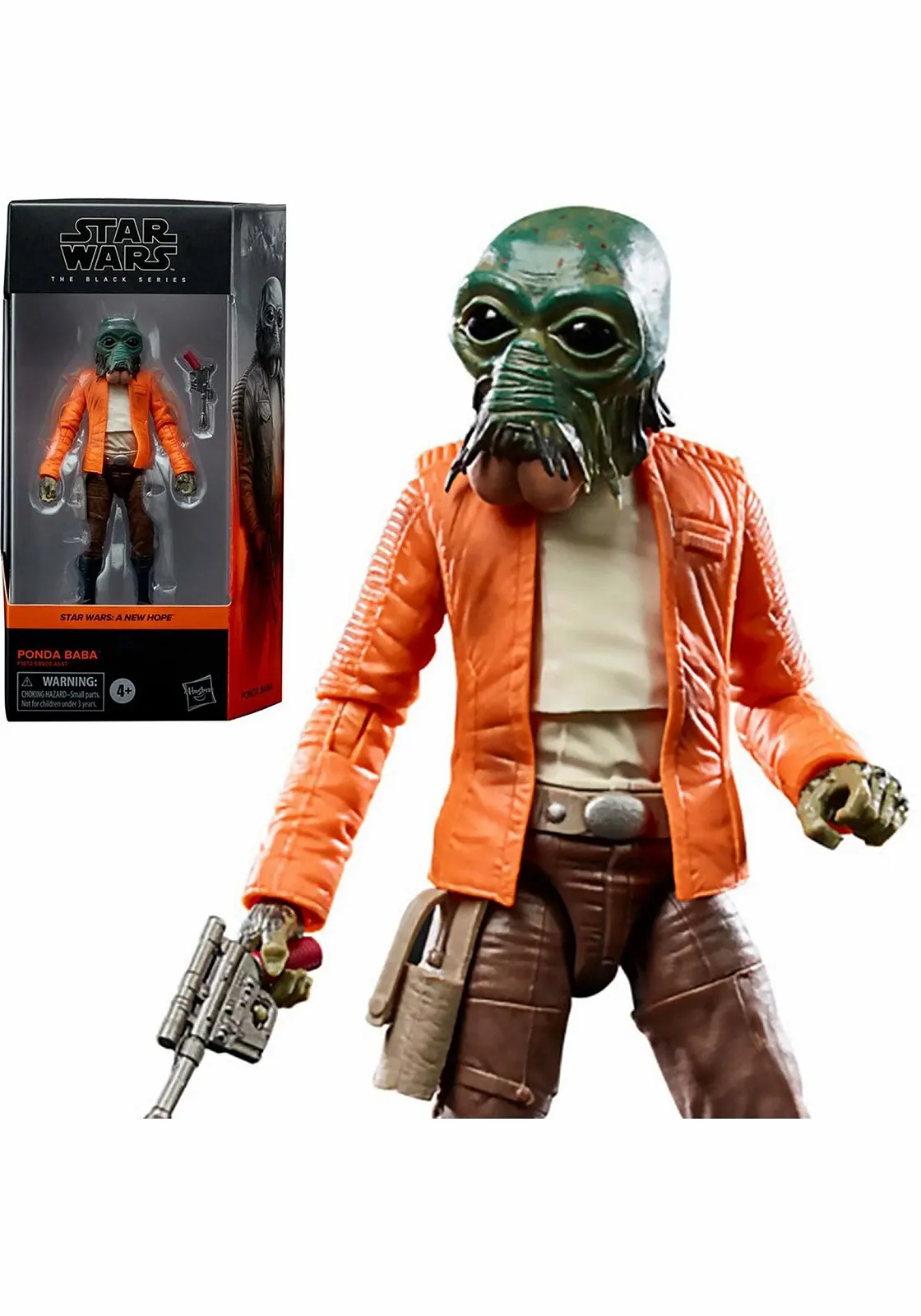Коллекционная фигурка Star Wars The Black Series Ponda Baba 15 см A New Hope, фото №1
