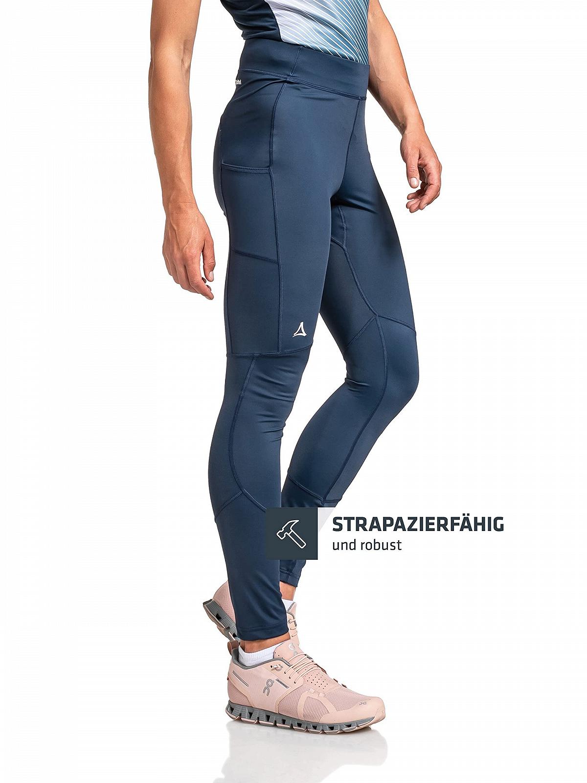 Легінси Schöffel Imada L Для жінок, Для походів, з інтегрованою кишенею Для мобільного телефону, спортивні легінси з еластичною талією та 4-стороннім стретчем, фото №5