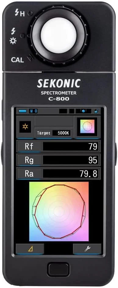 Спектрометр Sekonic C-800 SpectroMaster Черный, фото №4 Спектрометр Sekonic C-800 SpectroMaster Черный, фото №4