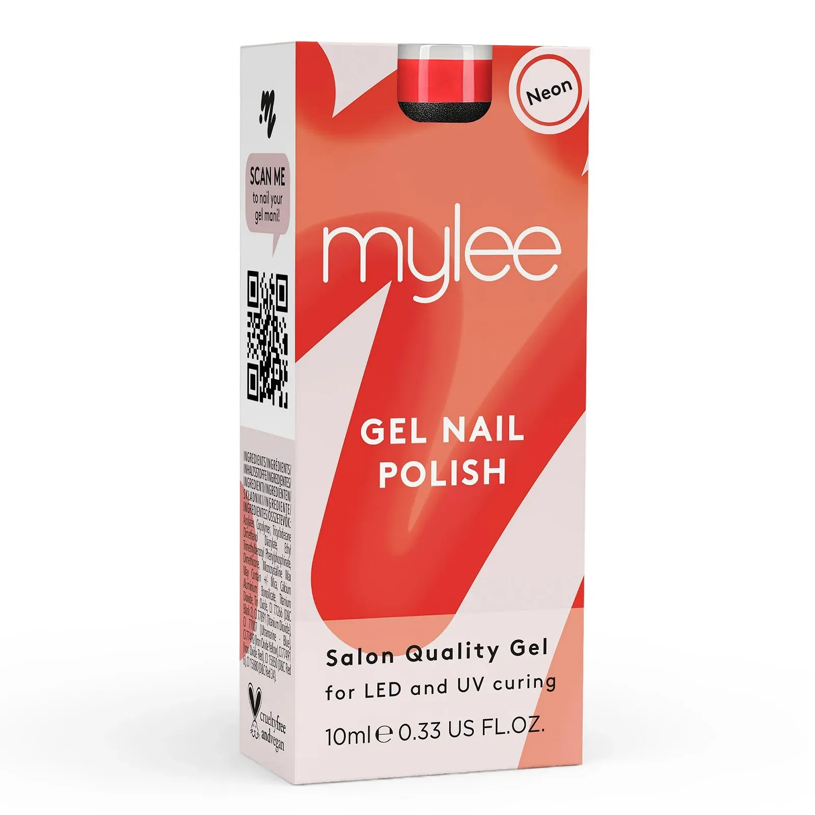 Гель-лак Mylee MyGel 10 мл Червоний, фото №5
