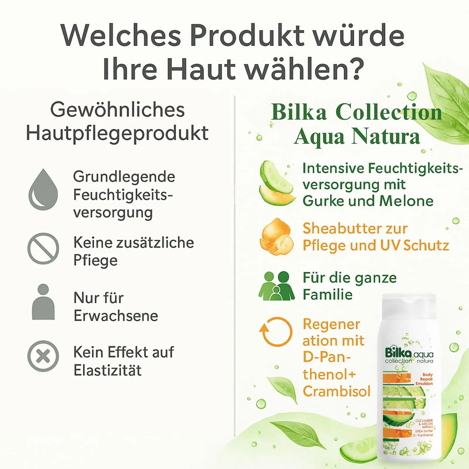 Лосьон для тела Aqua Natura Питательная и увлажняющая восстанавливающая эмульсия для тела с натуральными ингредиентами для улучшения эластичности кожи, 200 мл, фото №4 Лосьон для тела Aqua Natura Питательная и увлажняющая восстанавливающая эмульсия для тела с натуральными ингредиентами для улучшения эластичности кожи, 200 мл, фото №4