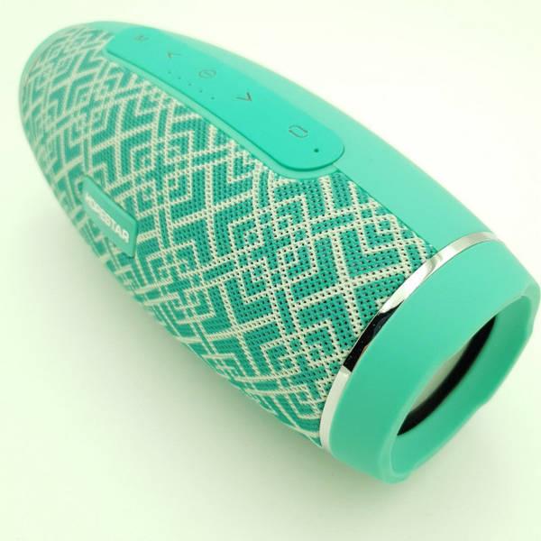 Портативная Bluetooth колонка Hopestar H27 с влагозащитой Бирюзовая, фото №1