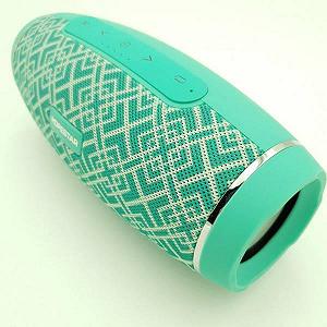 Портативная Bluetooth колонка Hopestar H27 с влагозащитой Бирюзовая - Фото 1