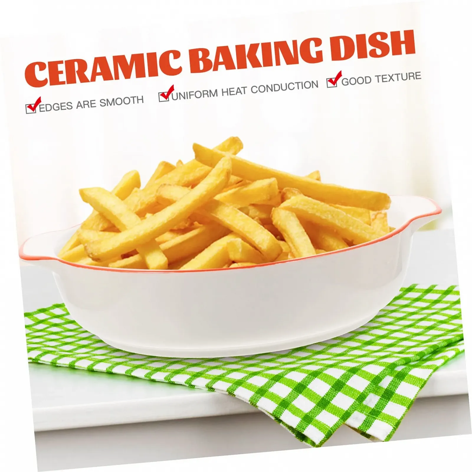Форма для запекания керамическая тарелка миска для аэрофритюрницы, фото №7 Форма для запекания керамическая тарелка миска для аэрофритюрницы, фото №7