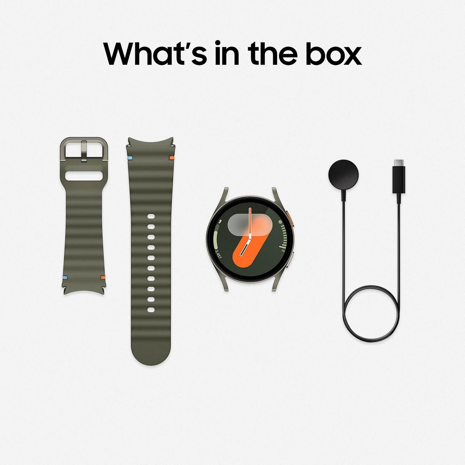 Смарт-годинник Samsung Galaxy Watch7 40 мм LTE Зелений, фото №11