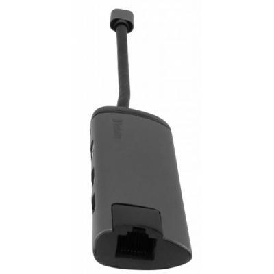 Концентратор Verbatim USB-C to U3.1G1/U3.0x2/HDMI/RJ45 (49141), фото №3