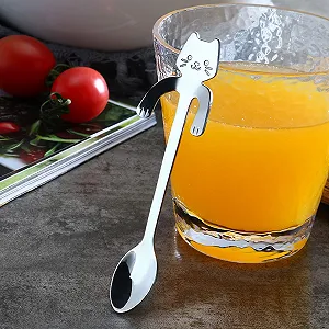 Ложка Котяча Срібна synthetic.ua - Фото 1