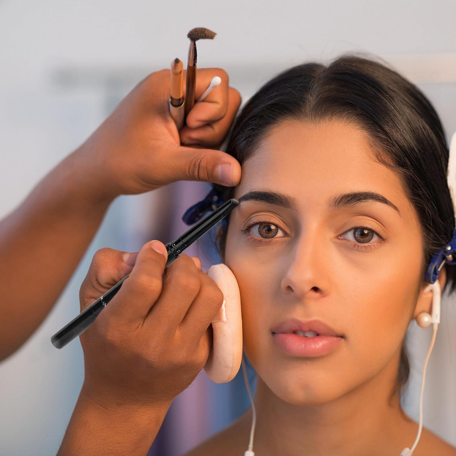 Кисть SOESFOUFU Bbrush Portable Augenbrauenstifte Rotieren Двусторонняя Шоколад Портативные Brushes, фото №5