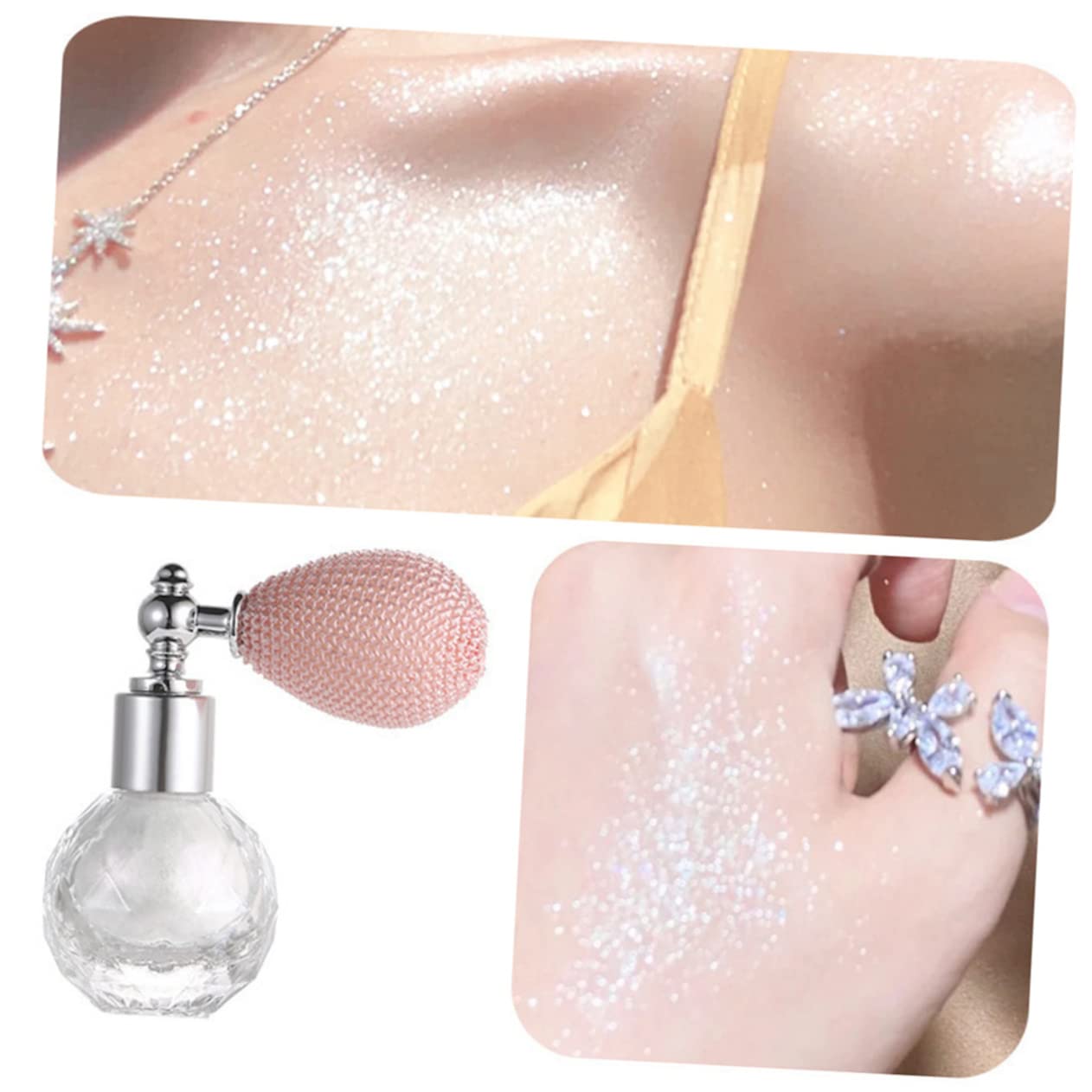 Спрей FOMIYES High Gloss Dust Highlighter Для макияжа Блестки Белый, фото №4 Спрей FOMIYES High Gloss Dust Highlighter Для макияжа Блестки Белый, фото №4