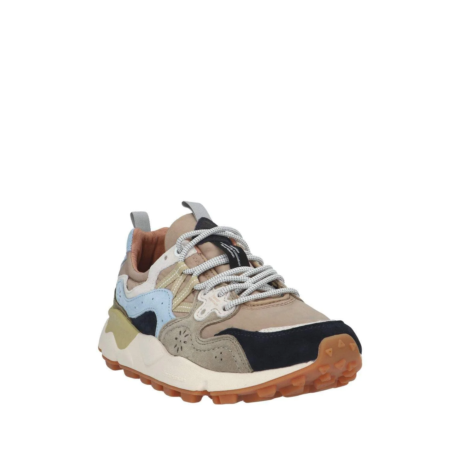 Кросівки Flower Mountain Yamano 3 Чоловічі Замша/Нейлон Чорний/Коричневий/Хакі, фото №2