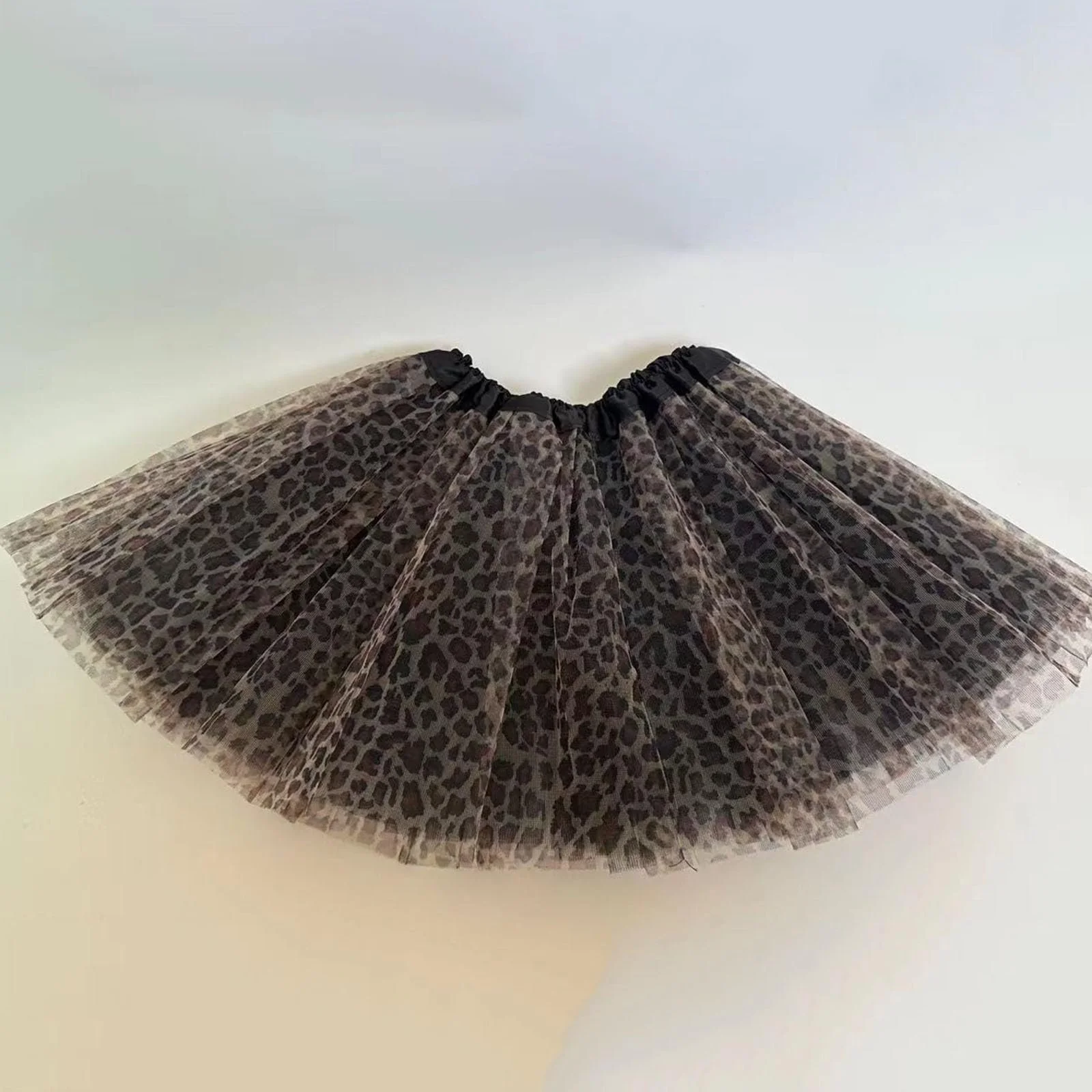 Спідниця  з леопардовим принтом, фото №2