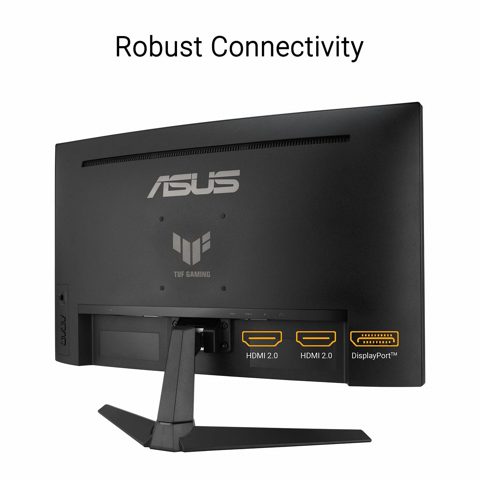 Монітор ASUS TUF Gaming VG27VQ3B 27 дюймів Full HD Curved, фото №7
