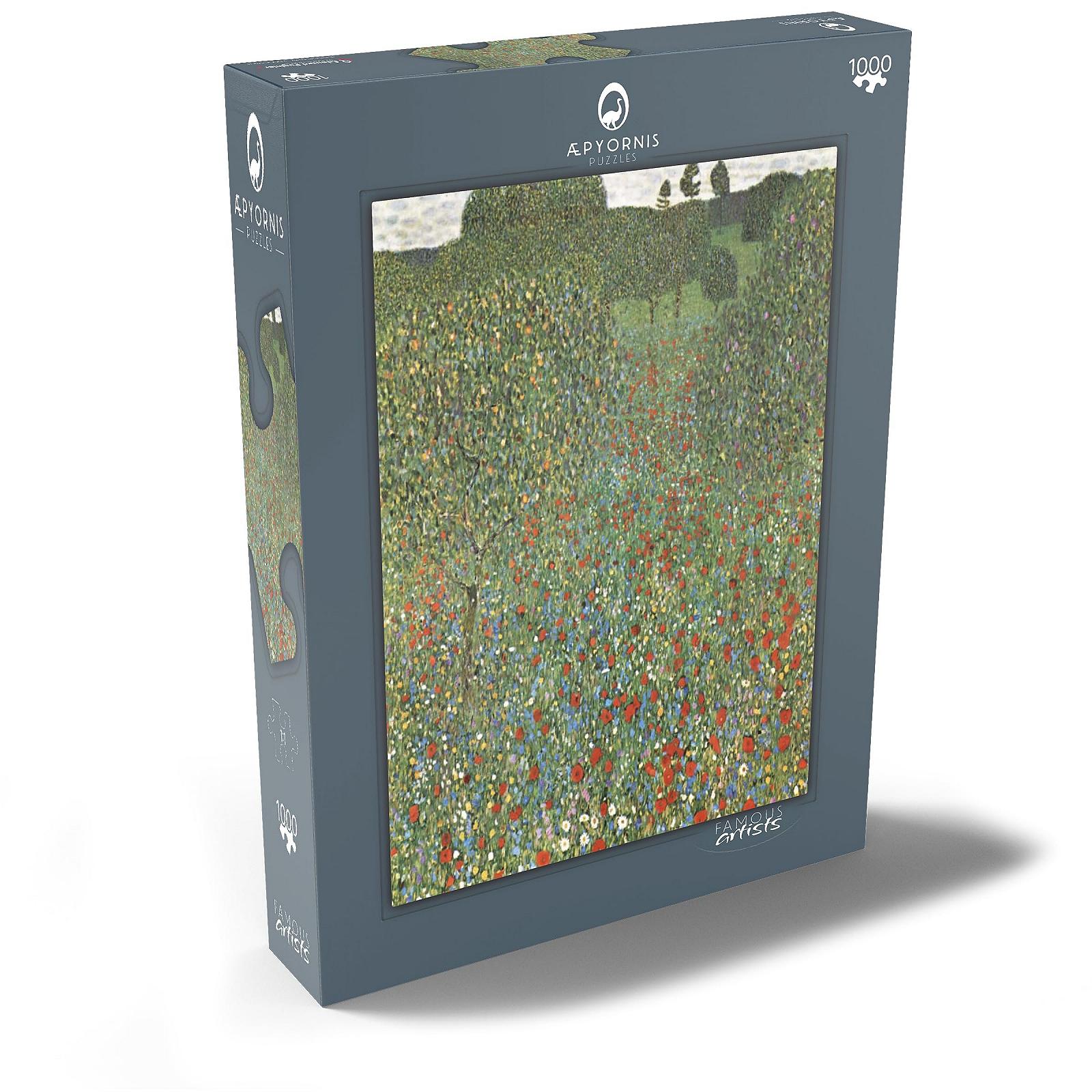 Пазл MyPuzzle Special Collection by Æpyornis Gustav Klimt's Poppy Field (1907) 1000 элементов, фото №2