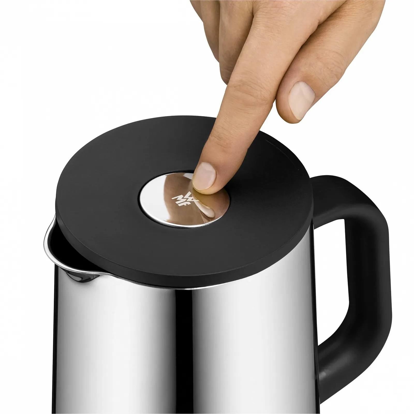 Термос WMF Impulse 1 литр для чая или кофе Press Lock Vintage Copper, фото №3