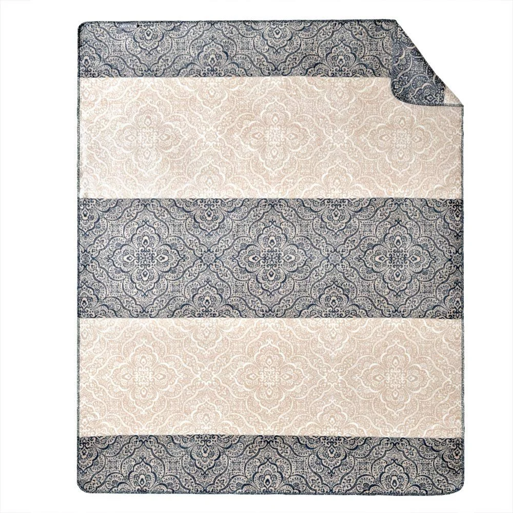 Плед sei Design Касандра картатий, пухнастий та м’який, висока якість виготовлення, 150 x 200 см, фото №2