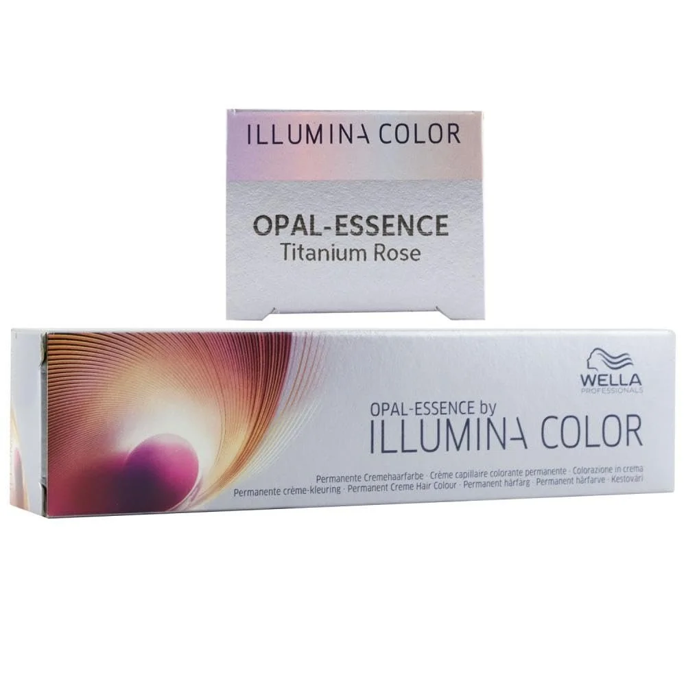 Фарба для волосся Wella Professionals Illumina Color Opal Essence Titanium Rose 60 мл, фото №1 Фарба для волосся Wella Professionals Illumina Color Opal Essence Titanium Rose 60 мл, фото №1